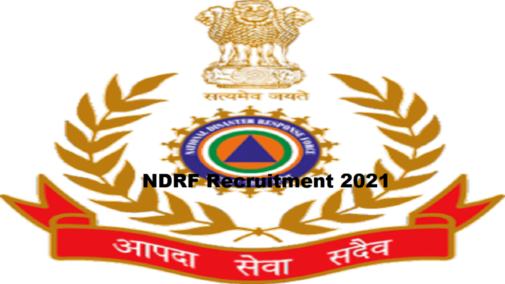 NDRF Recruitment 2021 Centre for Development 1,978